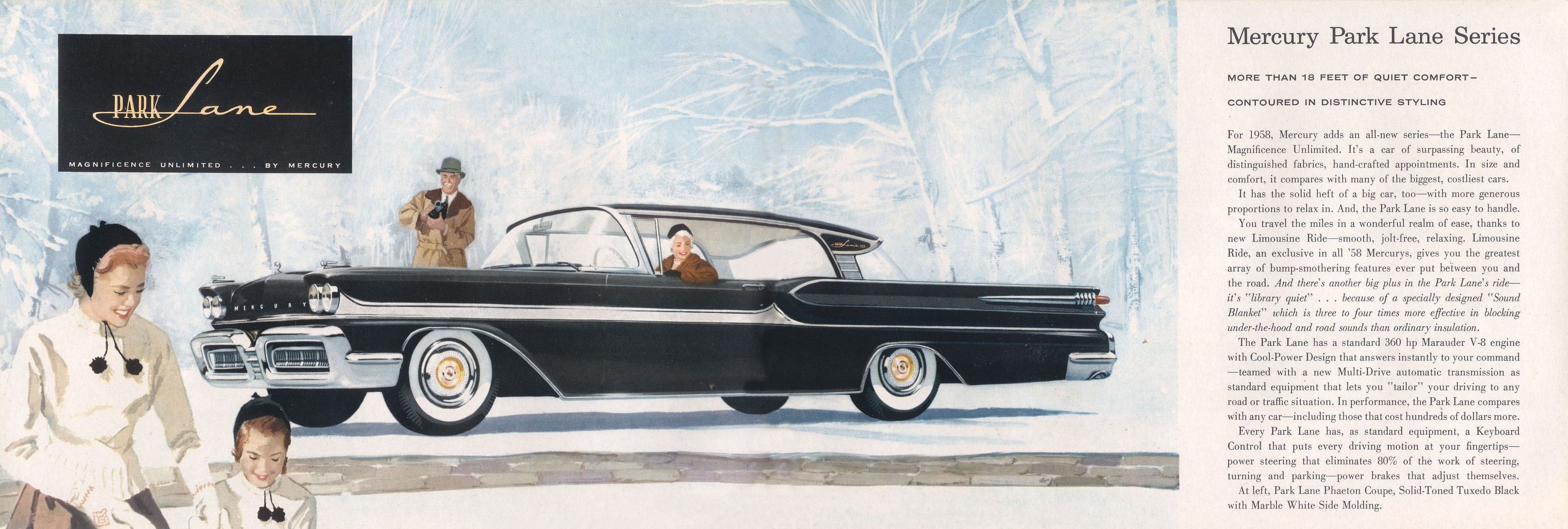 1958 Mercury brochure